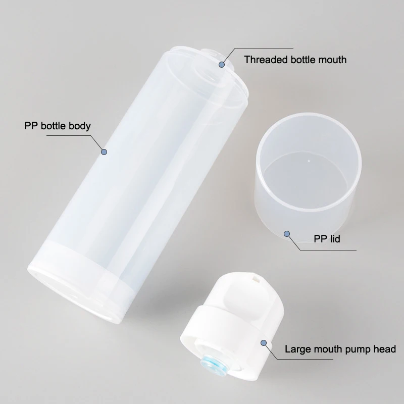 ชุดบรรจุสุญญากาศสำหรับเดินทางขนาด 150 มล. / 200 มล. / 250 มล. – กระป๋องฉีดน้ำแบบกดขนาดเล็กสำหรับโลชั่นและสเปรย์บำรุงผิว