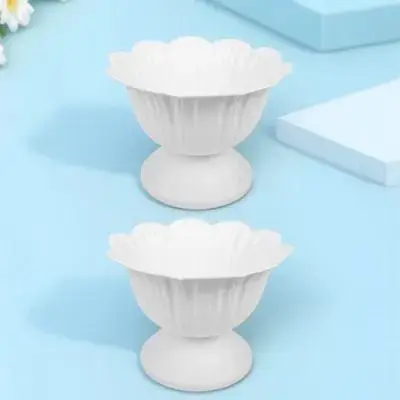 2 pçs vasos de flores de plástico decorativo retro vaso de plantas para casa decoração de casamento estilo romano plantador vaso de flores do vintage jardim