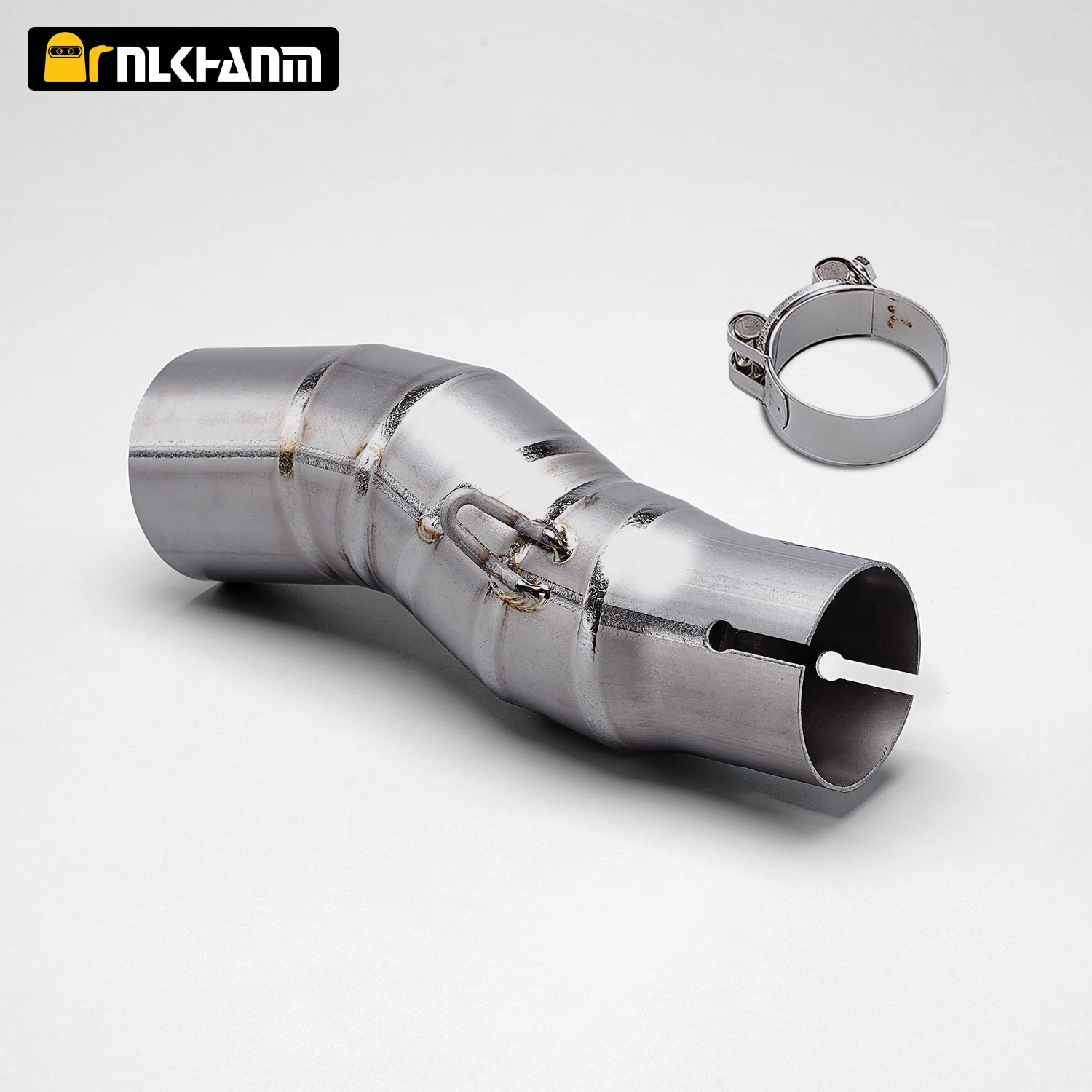 

Надевается для CFMOTO 450MT 2024, выхлопная труба среднего звена, 51 мм, модификация 450MT, выхлопная труба, титан