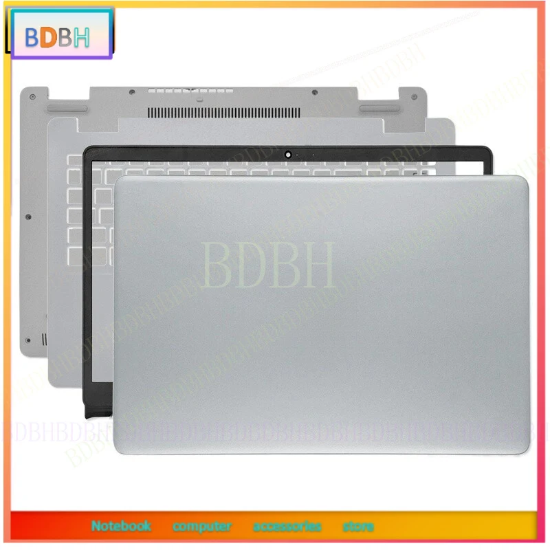 

For Dell Inspiron 15 5593 LCD Back Cover Front Bezel Hinges Palmrest Bottom case