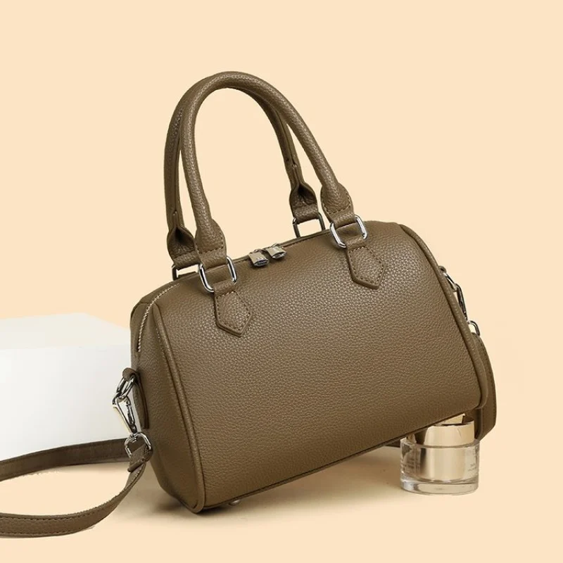 

2025 Новая элитная брендовая женская кожаная сумка на плечо известного дизайнера Париж Элегантная повседневная сумка ​