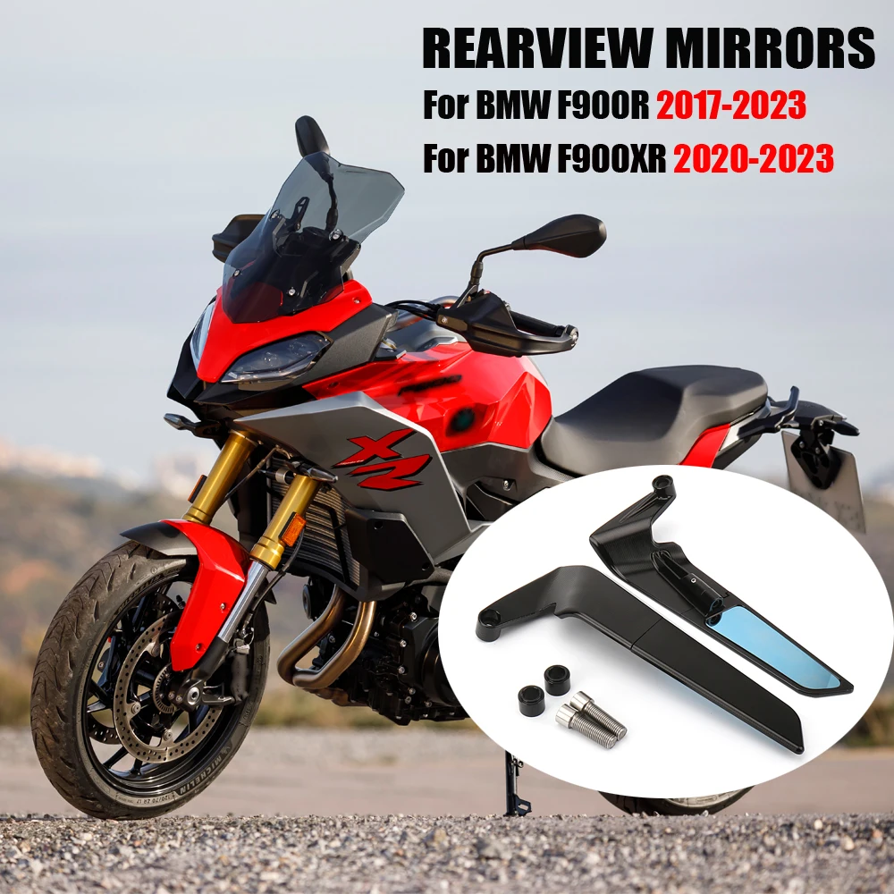 

For BMW F900R 2017-2023 F900XR 2020-2023 F900 R XR Motorcycle Mirror Modified Wind Wing Adjustable Rotating Rearview Mirror