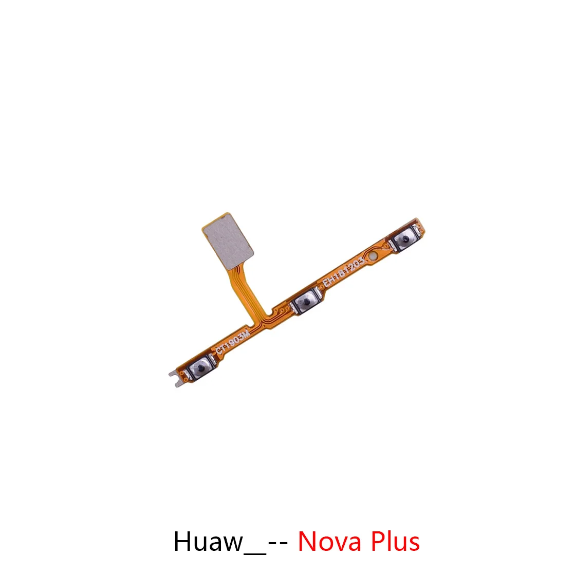 Power on off Nova10 10Pro 10SE 10Z Flex cable For Huawei Nova Lite 3 Plus Y61 Y70 Y90 Yong volume up down buttons Replacement