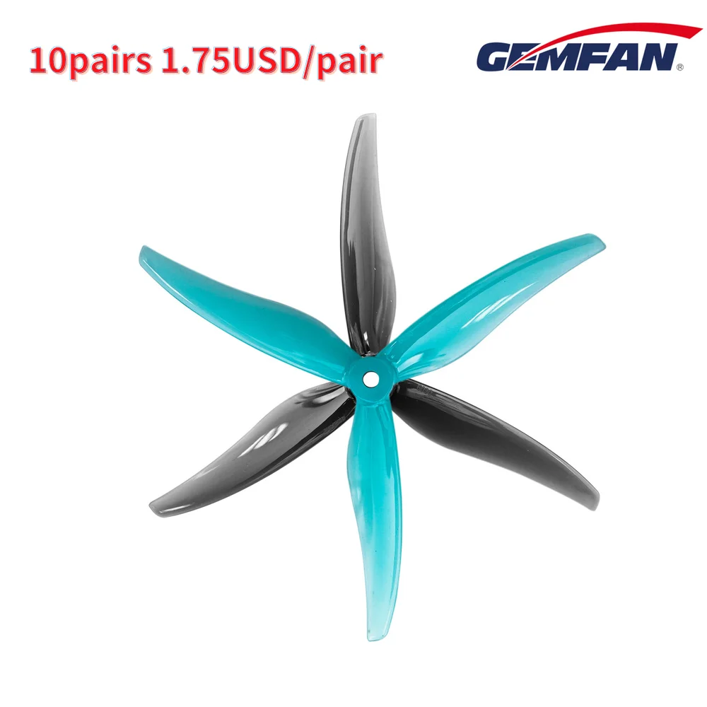 Gemfan Freestyle 6030 6X3X3 3-Blade Propeller for RC Multirotor X-Class 6inch FPV Long Range Cinelifter Drones DIY Parts Racing