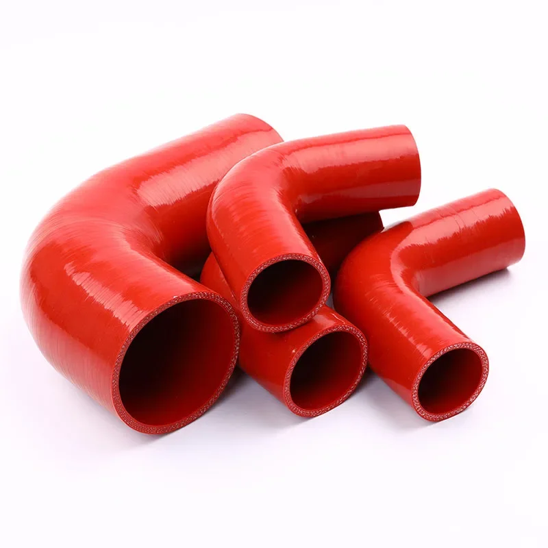 45 degree Silicone Elbow Hose Rubber Joiner Bend Tube for Intercooler Cold Air Intake Hose Turbo Intake Pipe Modification tube