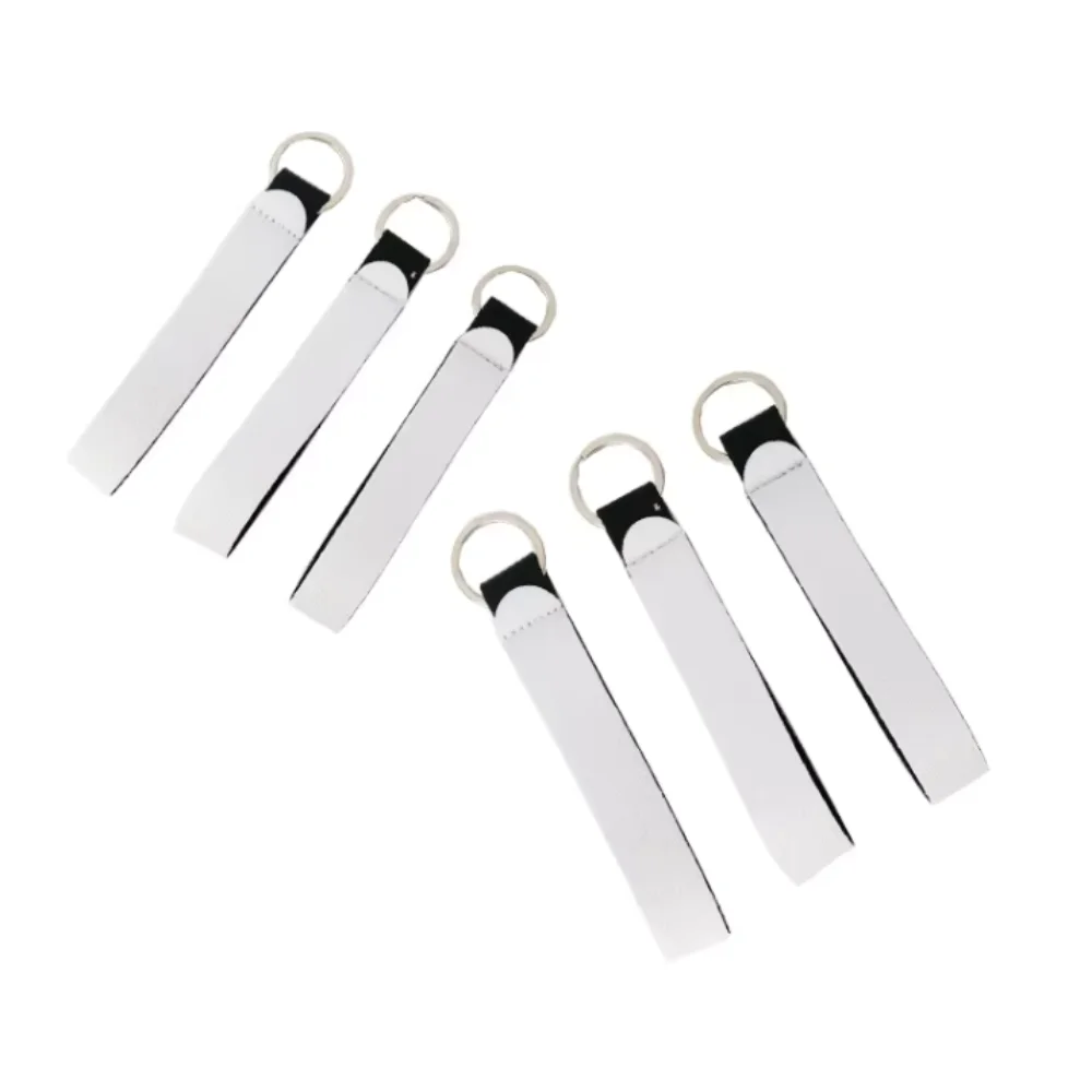 Sublimation Blank Neoprene Keychain Decorative Backpack Ornament  Creative Backpack For Thermal Transfer Print