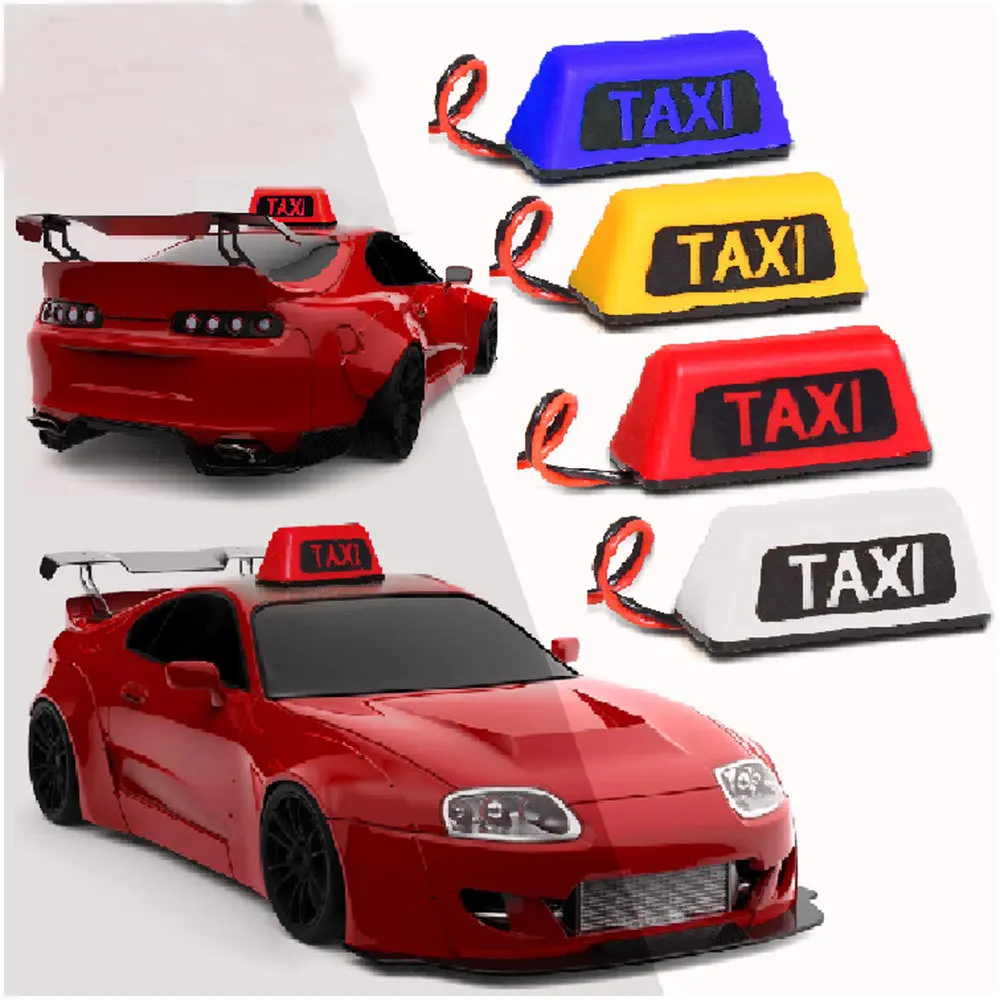 RS Red Spider 1/10 Touring Car & 1/8 RC Rock Crawler Off-Road Buggy Monster Truck Taxi Light R160