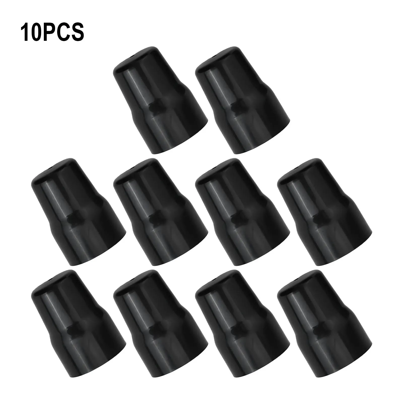 4-10pc Radiator Valve Cap Radiator Valve Cap Easy Push-Fit Replacement Valve Cover Black Secure And Reliable Connection Home