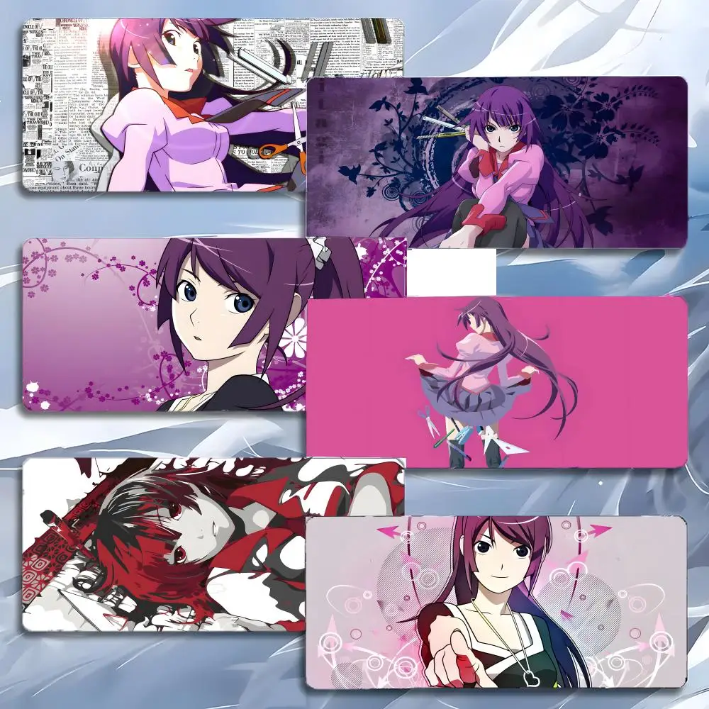 

anime unique M-Monogatari Series Mouse Pad Mousepad Large Gaming LockEdge Thickened PC Table Desk Mat