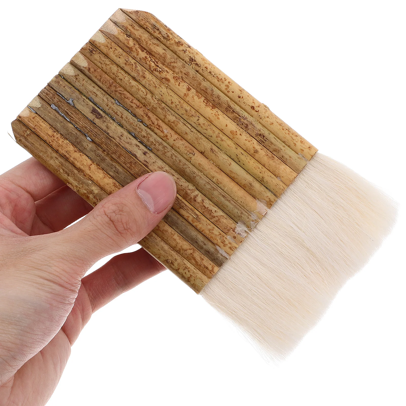 2 pçs decoração pintura escova chip escovas desenho com alça cerâmica esmalte artista desenho