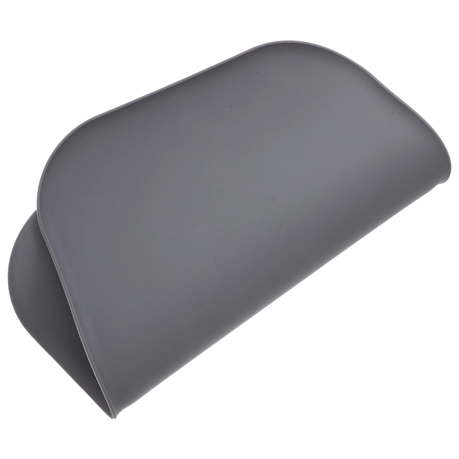 Tapete de alimentação para animais de estimação, à prova d'água, silicone, borda elevada, tigela para cães e gatos, comida, água, à prova de derramamento, colocação prática, acessório de alimentação