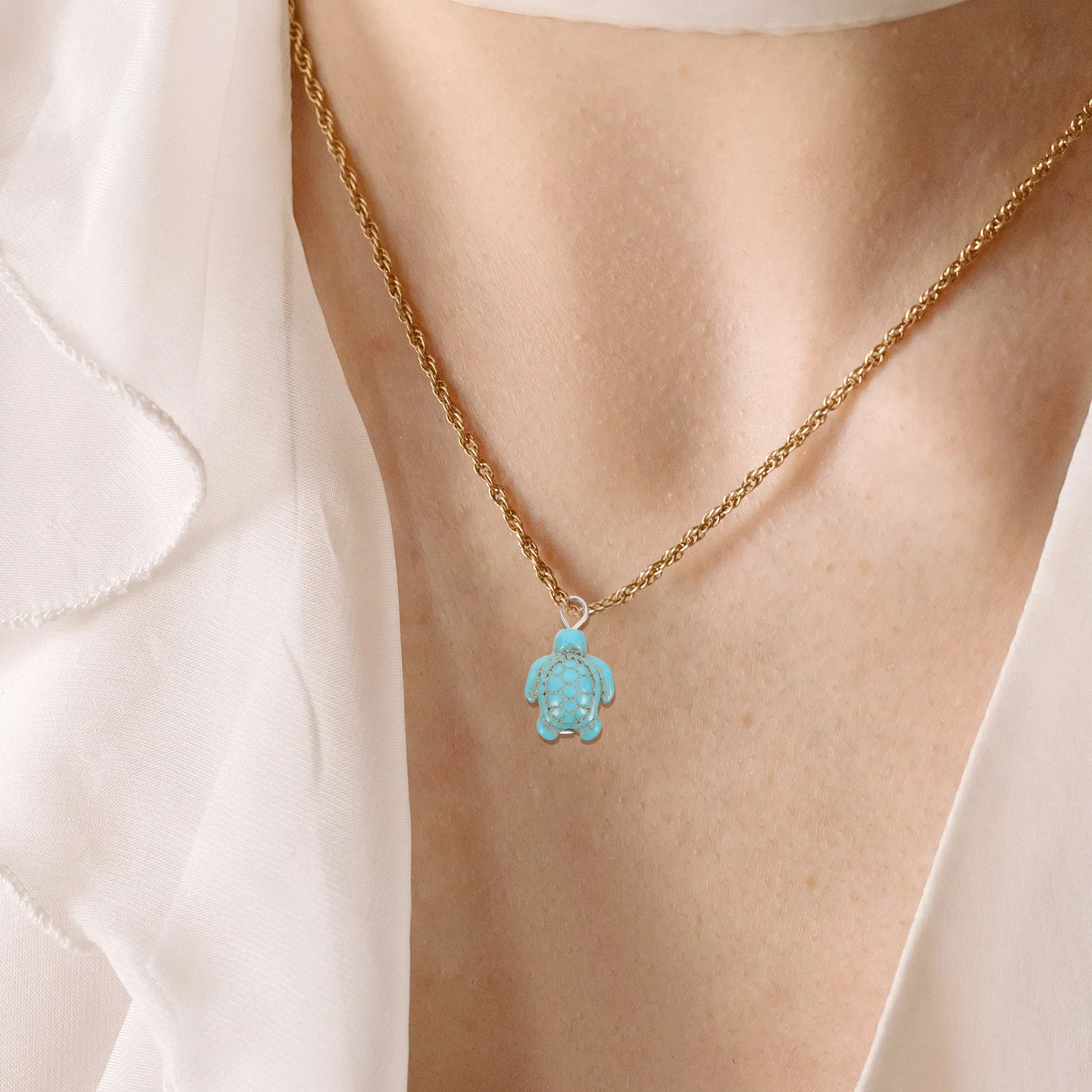 

20 шт., бирюзовые бусины в виде морской черепахи, универсальные DIY ювелирные изделия, подвески для браслетов, серег, ожерелий, брелки, океанские животные