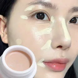 Concealer Foundation Cream Waterproof Long Lasting Cover Dark Circles Acne Marks Cover Spots Moisturizer Brightening Face Makeup