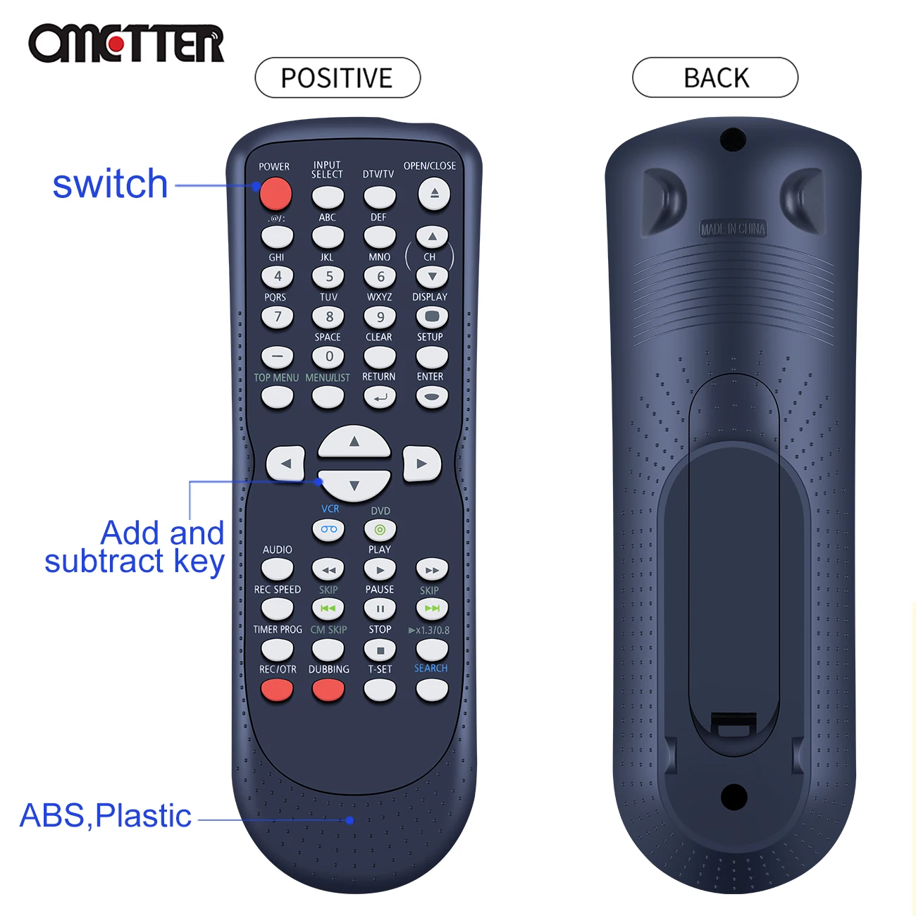 Nb666ud nb666 controle remoto apto para sylvania/funai dvd recorder vcr zv450tt8 zv450sl8 sub nb659 nb659ud