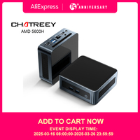 Chatreey Mini PC AN2P/AN2C Ryzen 5 5625U/3550H Gaming Desktop Computer NVME SSD WIFI6 HD  Windows 11 Pro