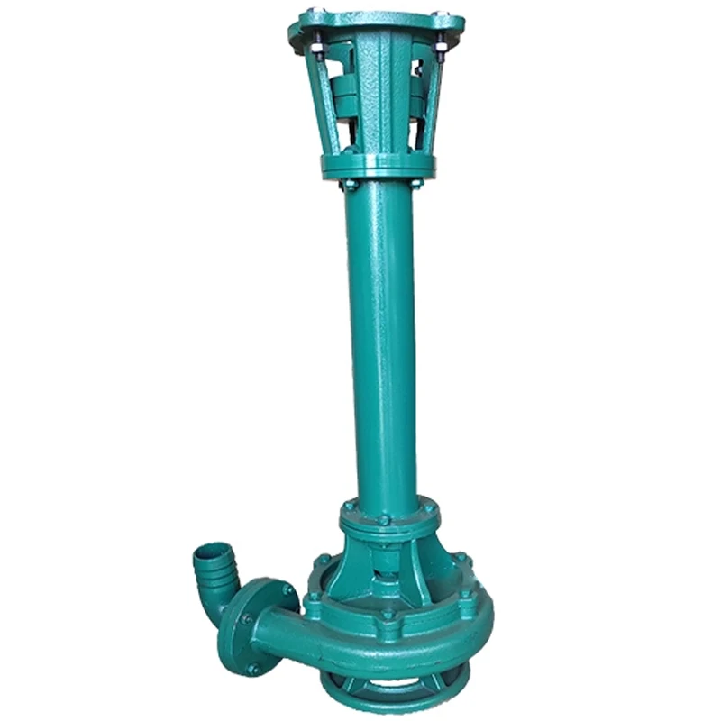 High-Head Mud Pump High-Power Three-Phase Sewage Pump Vertical Sludge Cutter with Long Shaft Submersible Pump
