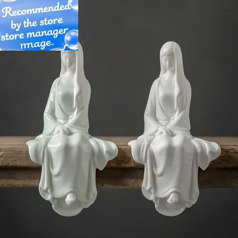 

Новый китайский дзен женский керамический персонаж украшение дома гостиная курильница украшения стола украшения