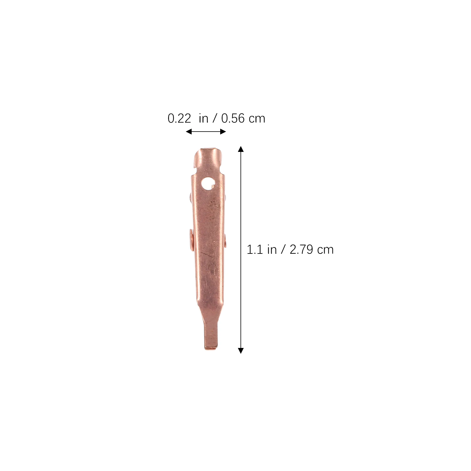 

15pcs Copper Alligator Clips Pure Metal Clamps Small Automatic Shaft Spring Steel DIY Soldering Helping Hands Home Automotive