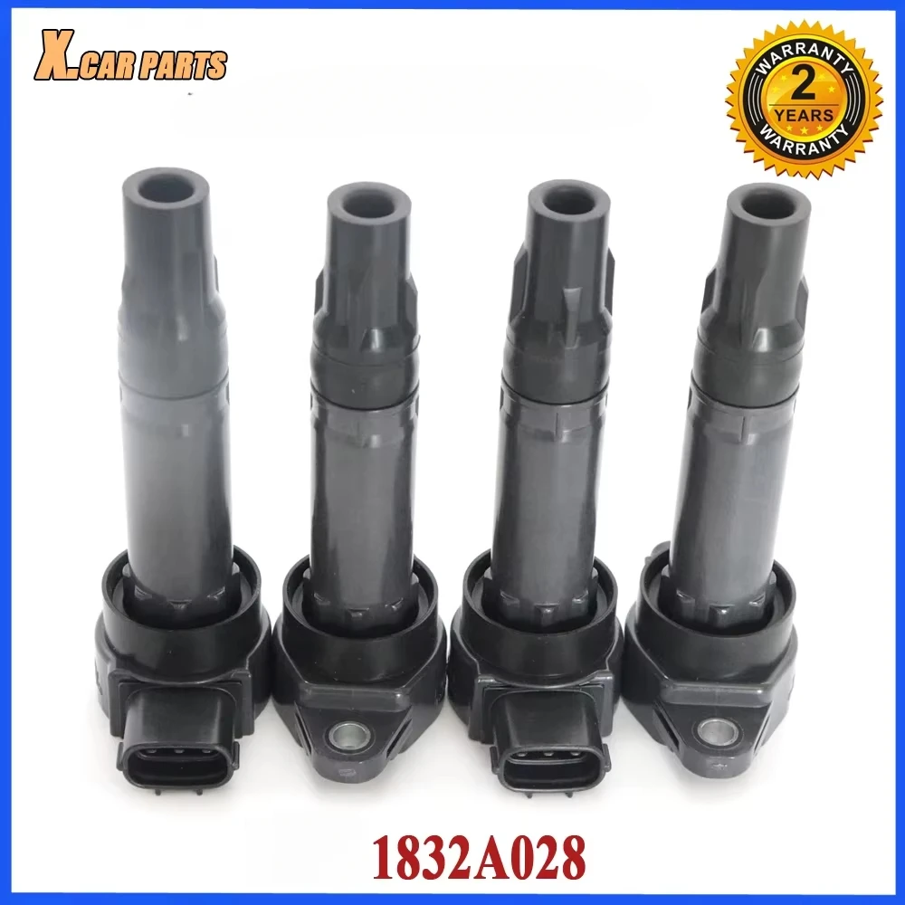

1/4 шт., высококачественная автомобильная катушка зажигания 1832A028 FK0319 для Mitsubishi Smart 451 Fortwo Coupe Cabrio 1,0