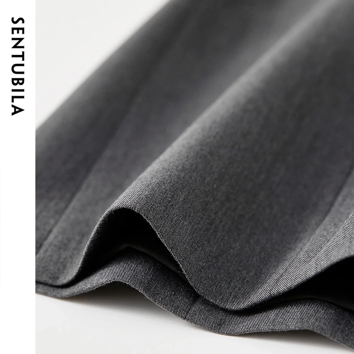 SENTUBILA ชุดเดรสแขนสั้นสตรี 2025 ฤดูร้อนคอปกกระดุมแถวเดียวชุดเดรสทางการสำหรับสุภาพสตรีทำงาน ชุดเดรสสั้น 152L87878