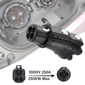 Evcharger4u CCS2 for Chademo EV Adapter DC 250A 1000V 250KW CCS Combo 2 For Japanese Electric Vehicle Charge Adapter 8 Main Sales Chademo CCS - №8