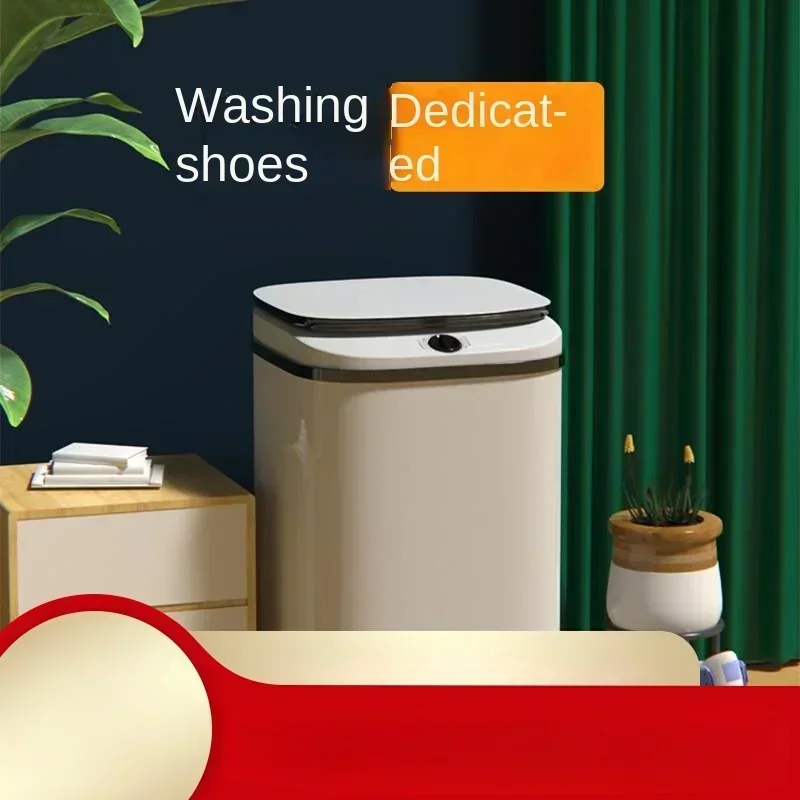 Lave-chaussures multifonctionnelle à lumière bleue 110V/220V, Machine à laver semi-automatique à baignoire unique pour usage domestique C