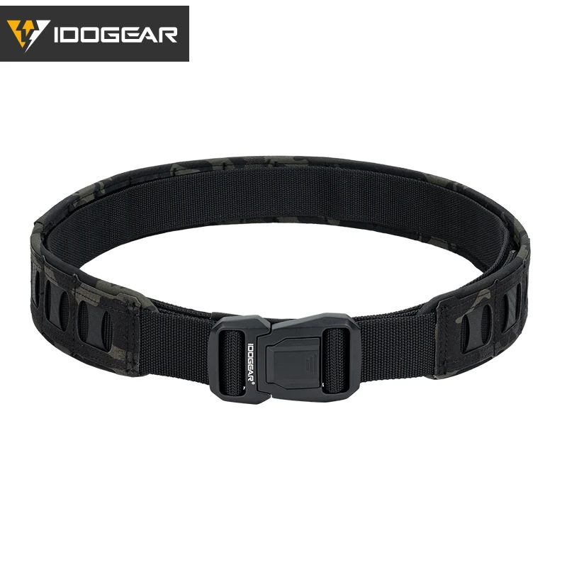 IDOGEAR タクティカルベルト 装備セット IDOGEAR 2インチ タクティカルベルト、クイックリリースバックル