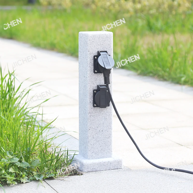 

Вертикальная водонепроницаемая розетка PE для улицы, для виллы, двора, сада