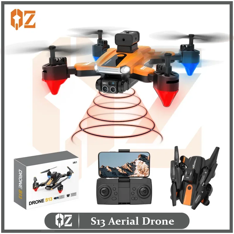 RC Drone Toy HD Aerial Photography Quadcopter Optical Flow Positioning Electrically Adjustable Lens Aircraft Digital RC Plane