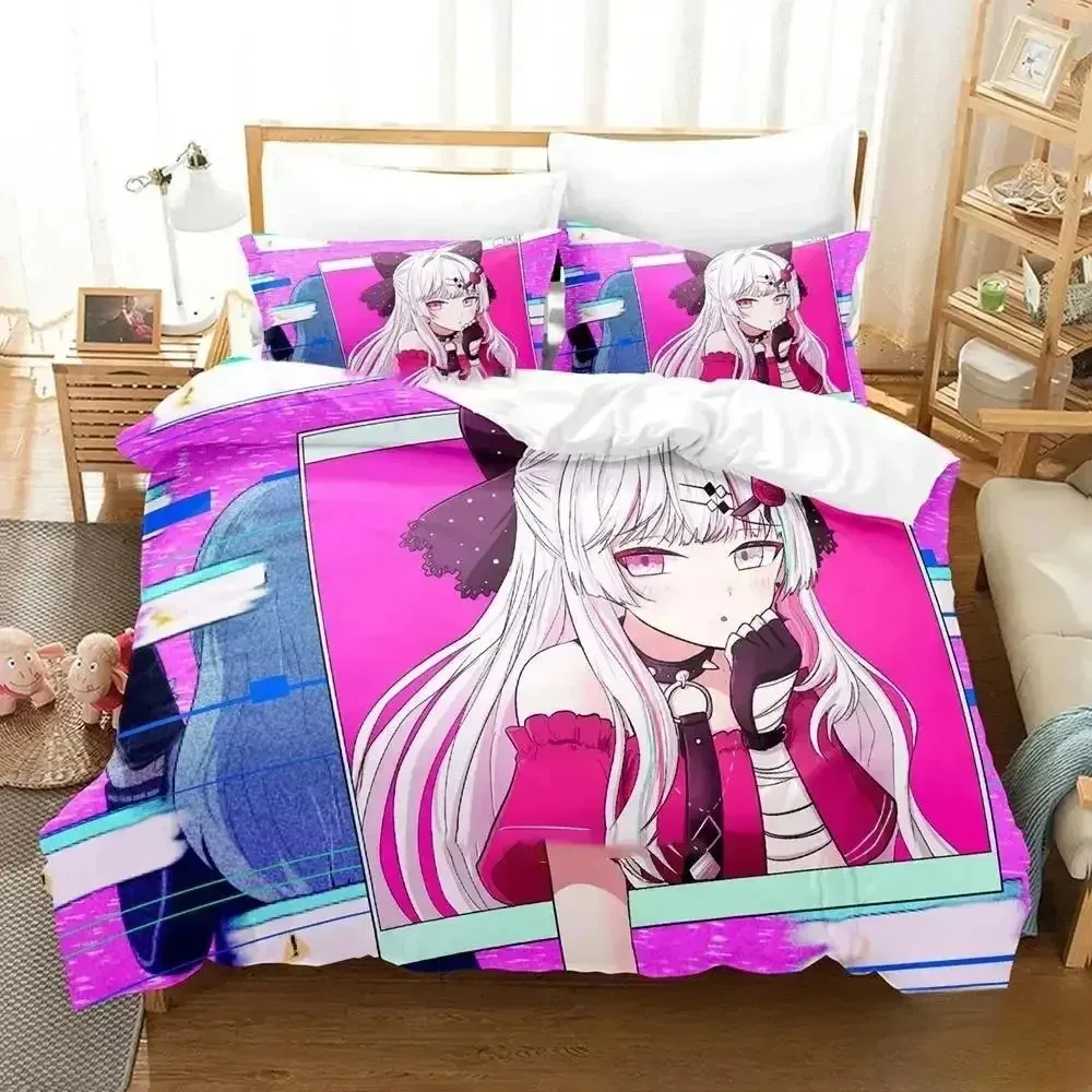 

Kawaii Girl Ishigami Nozomi Anime Bedding Set,Duvet Cover Bed Set Quilt Cover Pillowcase,King Queen Twin Size Boys Girls Adults