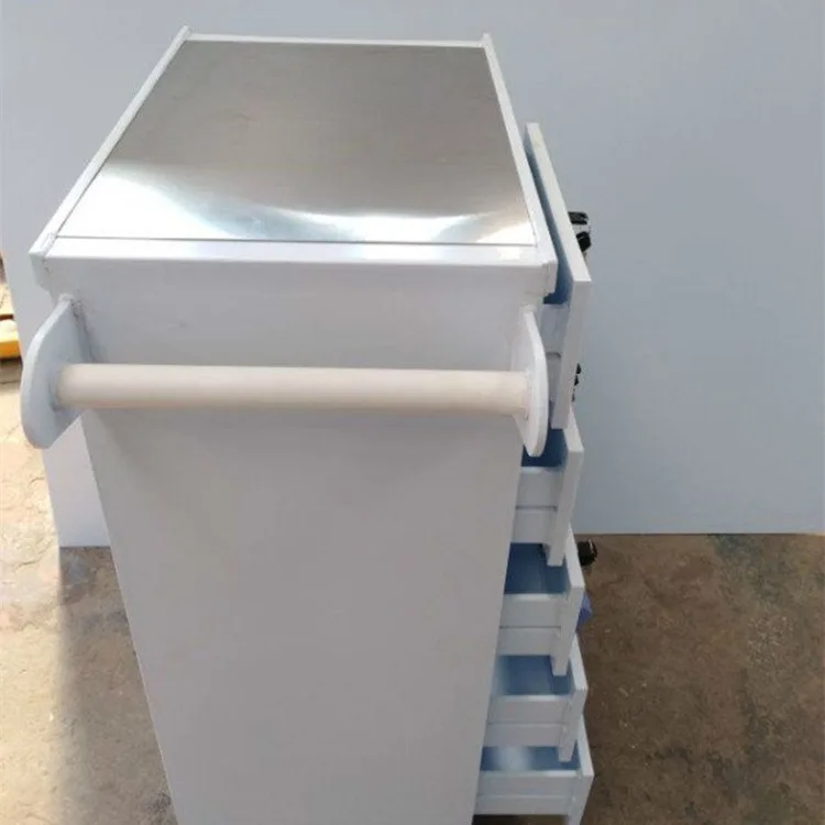 عربة مختبر مقاومة للأحماض والقلويات من مادة البولي بروبيلين #2