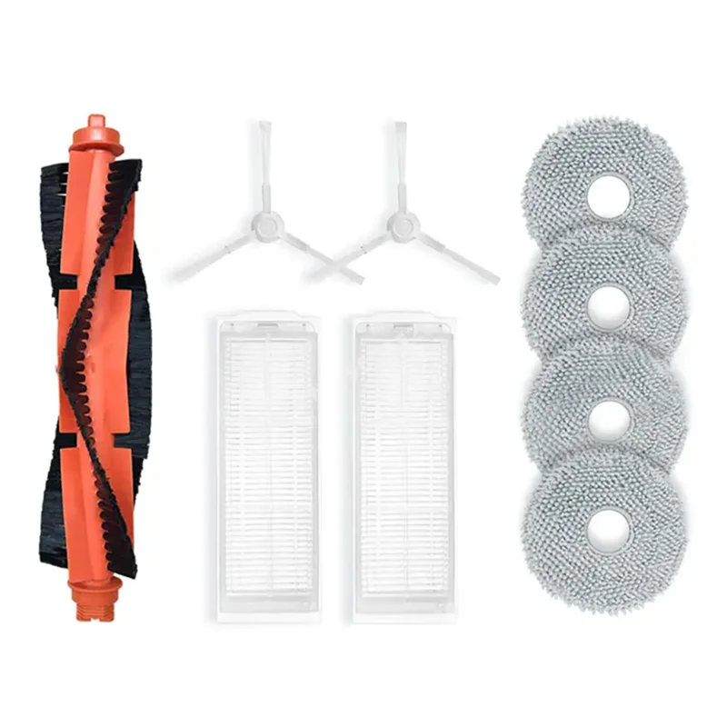 

ALIM-For Xiaomi Robot Vacuum X20 C101 Replacement Spare Parts Accessories Main Side Brush Hepa Filter Mop Cloth