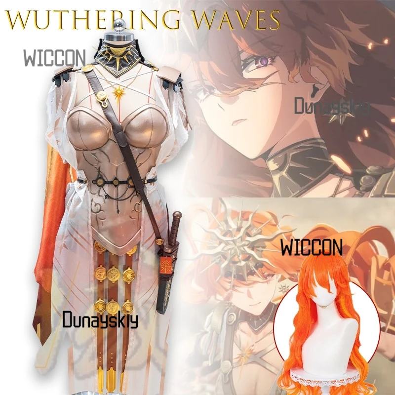 

Shop1104190056 Магазин Wuthering Waves Augusta Косплей Костюм Костюм Персонажа Хэллоуин Сексуальная Рождественская Ролевая Игра Косплей Одежда