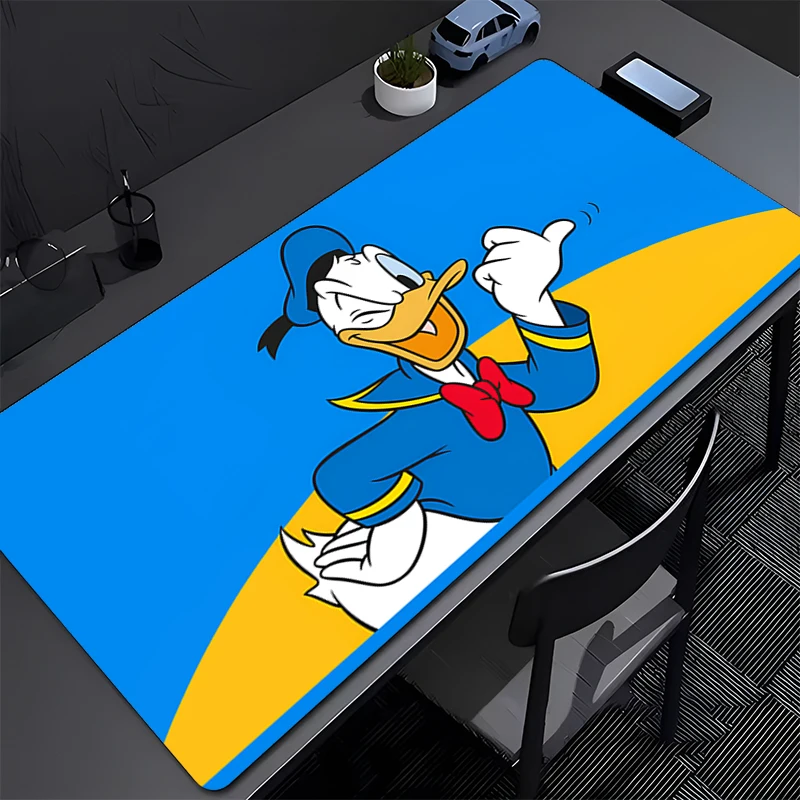 Computer Varmilo Keyboard Mouse Pad Anime Gaming Accessories Table Lock Edge Gamer Carpet Desk Mat Soft D-Donalds Duck Mousepad