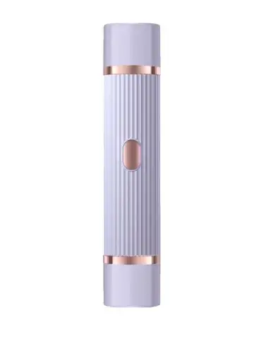 Two in one women's electric shaver - suitable for eyebrows, face, legs, and armpits, portable wet and dry hair remover