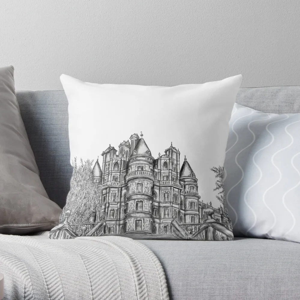 Royal Holloway University of London Illustration Throw Pillow Decorative Cushion Cushions For Sofa Pillowcases Bed Cushions