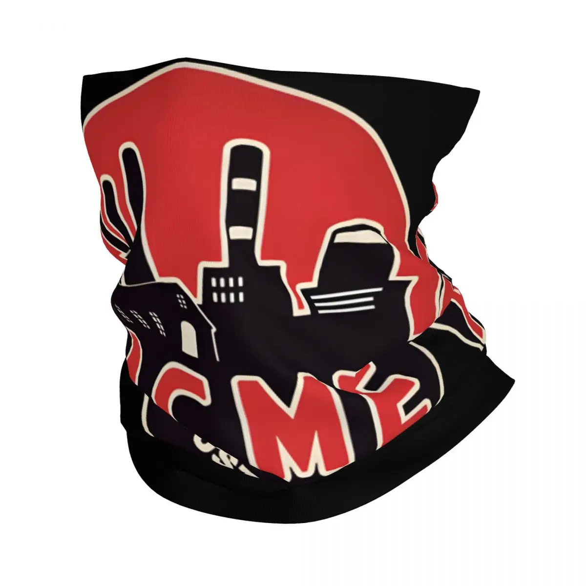 Acme Industries Bandana Neck Gaiter Motorcycle Club ACME Wrap Scarf Hiking Unisex Adult All Season