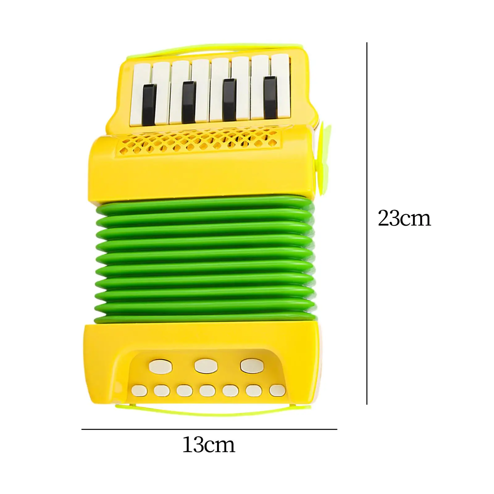 10 toetsen 8 baspiano-accordeon, muziekinstrument, ontwikkeling voor jonge kinderen,