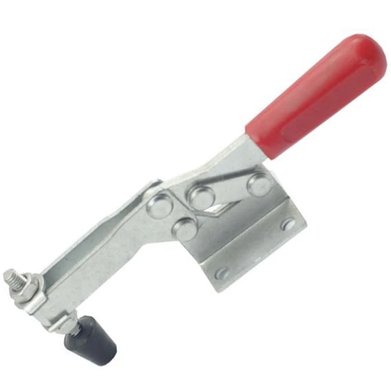 

NEW-Quick Clamp Horizontal Clamp, Smooth Handle, Iron Galvanized Anti-Rust Locking Buckle