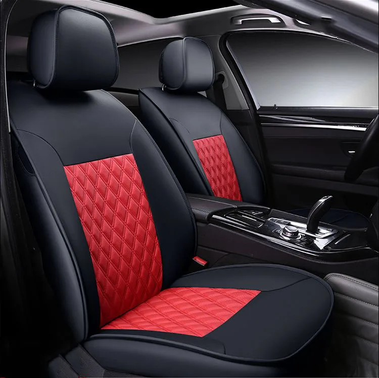 Custom car seat covers for cars full set diamond leather For audi E TRON S3 S7 S8 RS3 RS4 RS5 RS6 RS7 car accessories styling