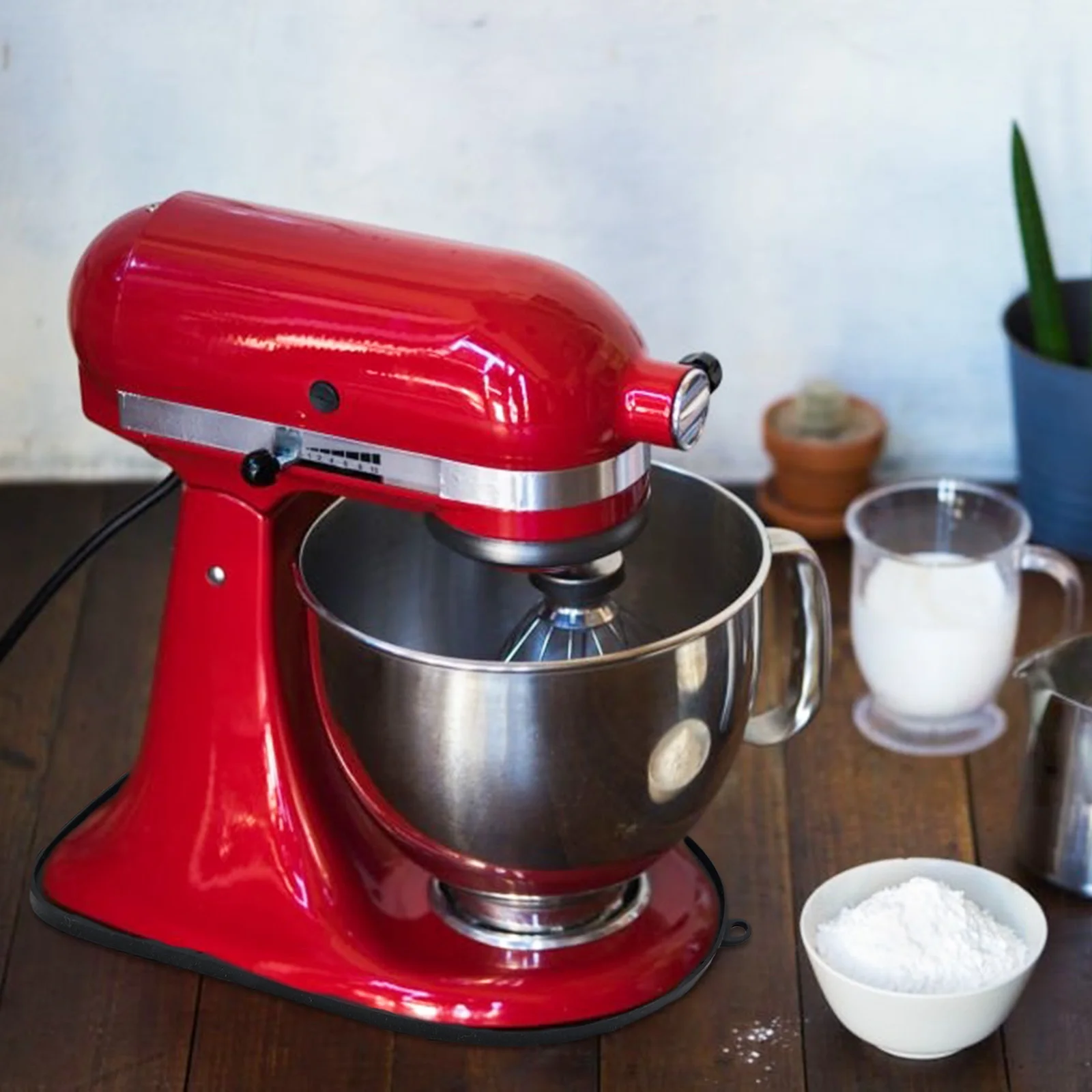 KitchenAid Food Processor Sliding Mat: Non-Slip Base & Protective Underlay for Artisan Series 4.3L-4.8L (5K45SS, 5KSM125)