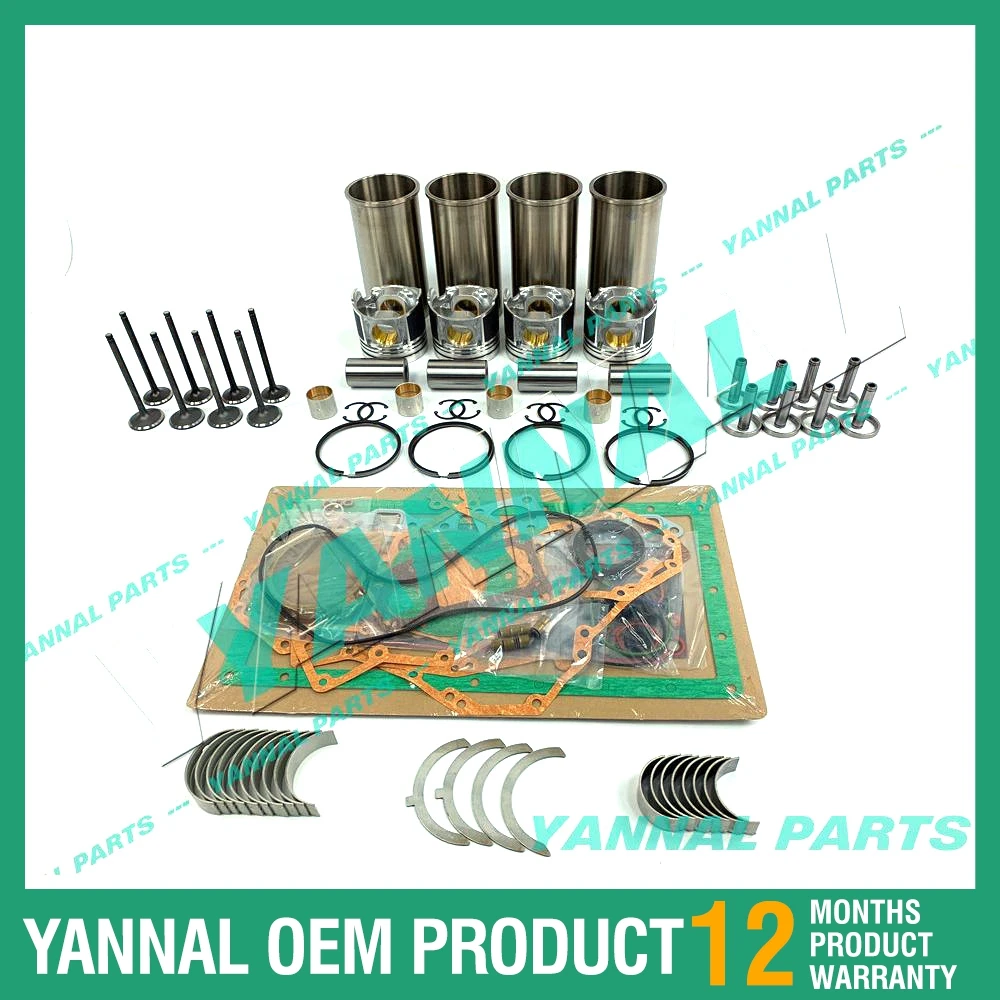 Overhaul Rebuild Kit for Cummins 4BTA3.9 Engine 570LXT 580L 650G 8860 9010B