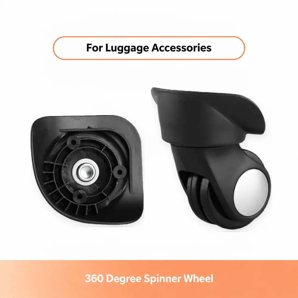 For Samsonite 80T Trolley Case Wheel Parts Luggage Universal Wheel Restore Kit Caster Wheel Heat & Wear Resistant
