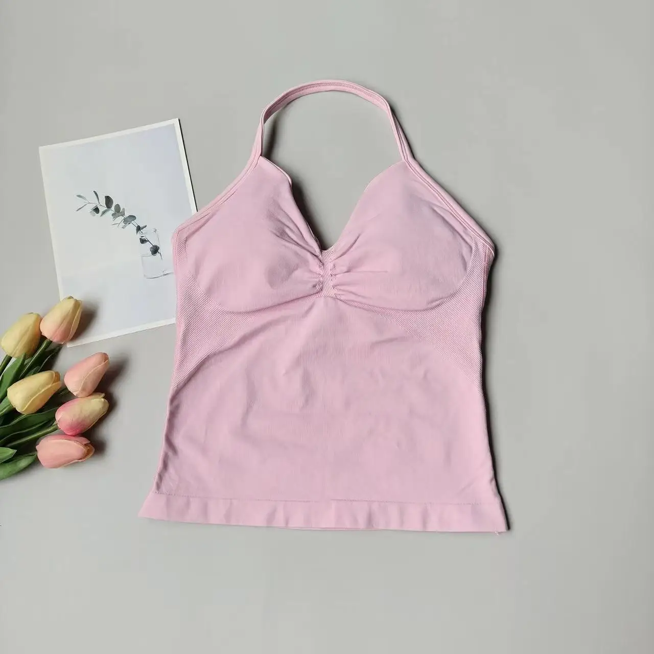 All-in-One Sport-BH-Kollektion: Hochintensiver, professioneller, stoßfester Lauf-BH, Yoga-Fitness-BH, Sommerkleidung – Detail 34