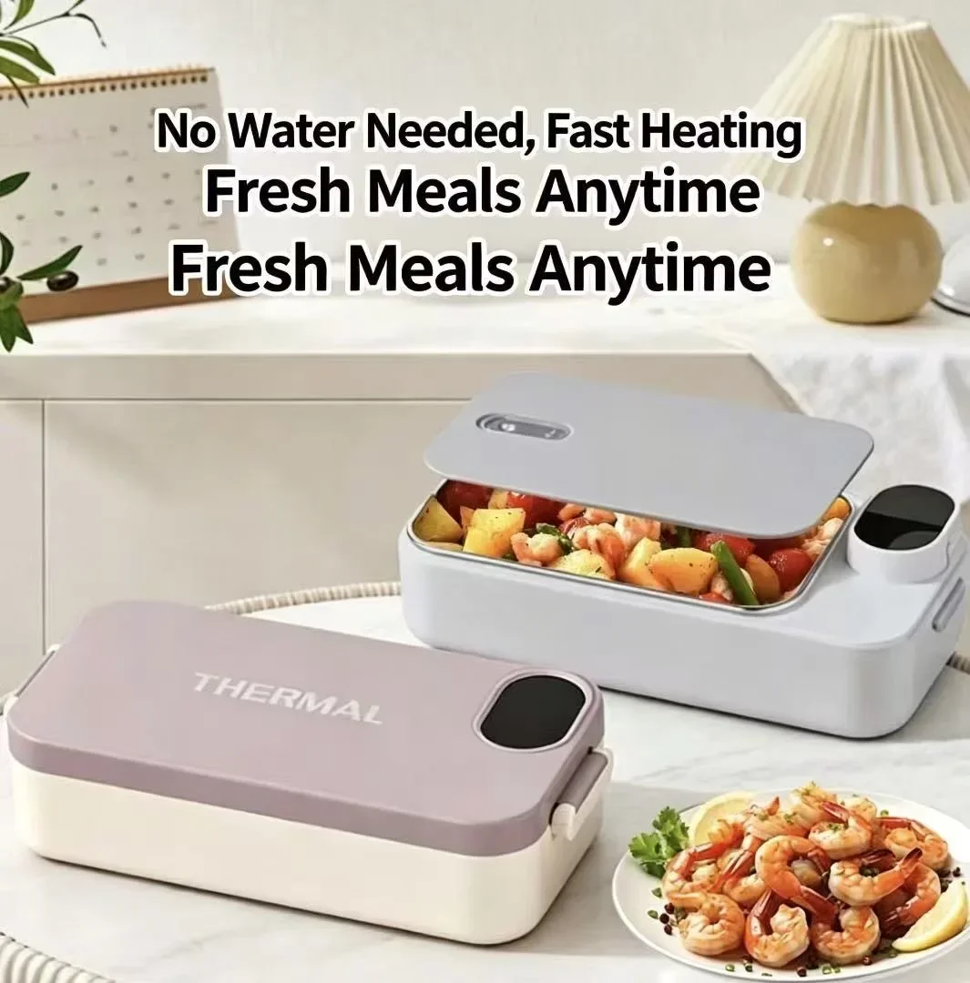 Heated Lunch Box Plug-in Portable Warmer Portable Electric Lunch Box with Stainless Steel Container for Kids Boys Girls