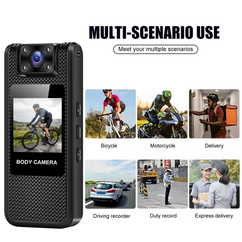 B18B Sports DV Infrared Night Vision 4K Wifi Pocket Camera Portable Digital Video Recorder Bodycam Riding Camcorder Camera