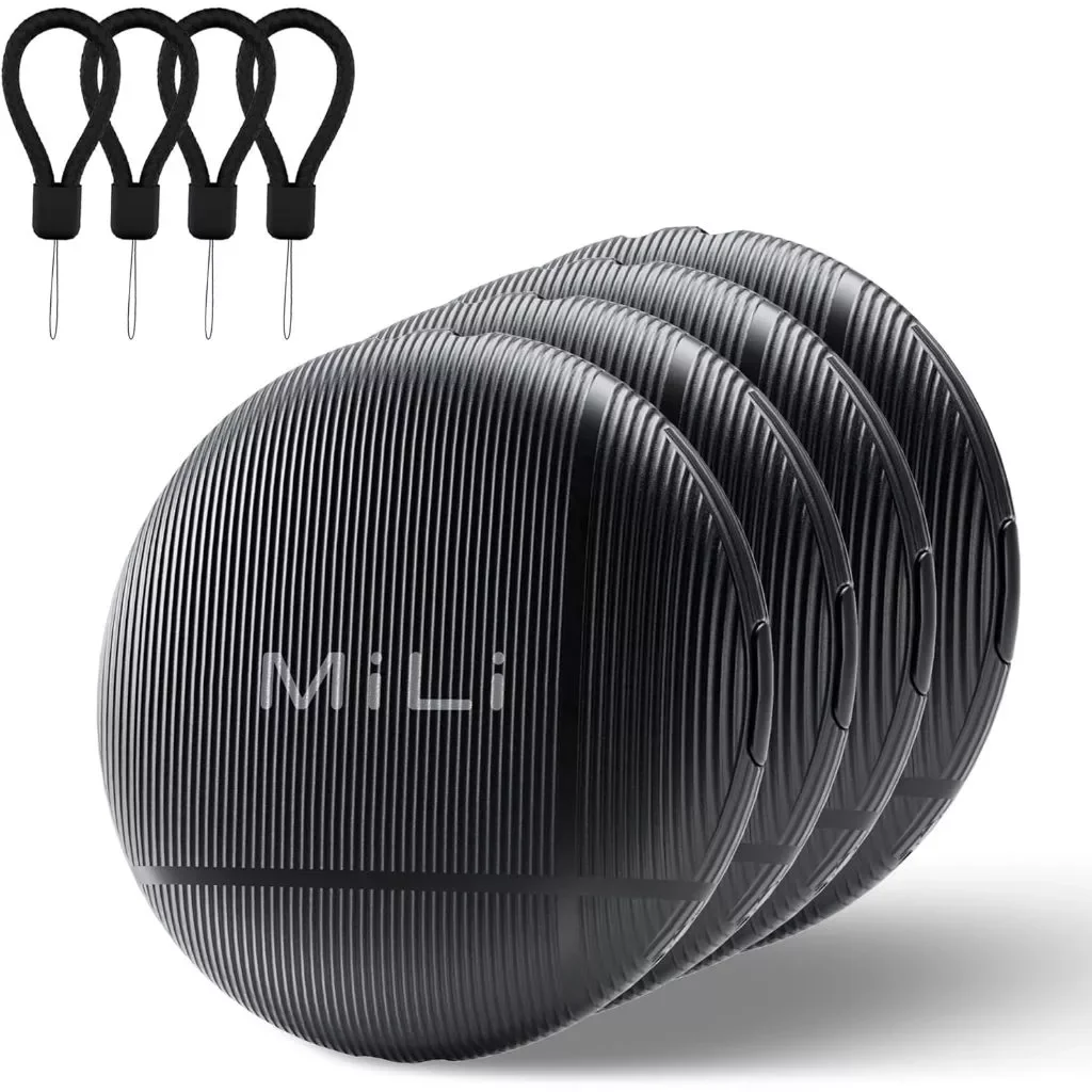 Android MiLi LiTag/MiTag Car Locator Anti-Lost Smart Tag BLE Compatibility Key Item Finder for Google Find My 1/4pcs Set