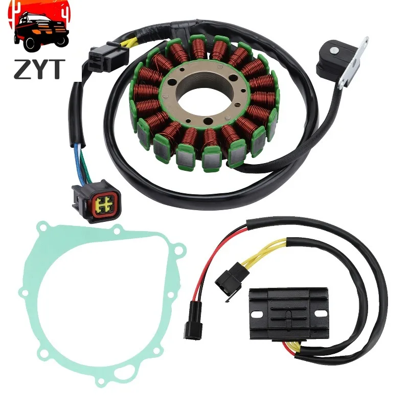 

Coil stator paper pad rectifier kit 32101-29F00 32101-13E00 21003-S007 11483-29F00 For Suzuki DRZ400 DR-Z400S DR-Z400SM