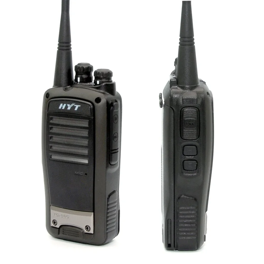 

2 units HYT TC-620 5W Portable Two Way Radio with Li-ion battery HYTERA TC620 UHF VHF Long range walkie talkie