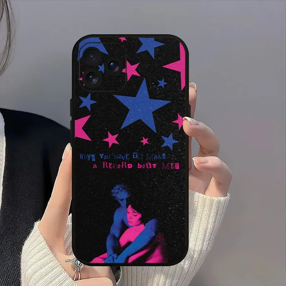 Band T-TV Girl Who Really Cares French Exit Phone Case For iPhone 8 14 15 13 12 11 Mini X Xr XS Pro MAX Plus Shell